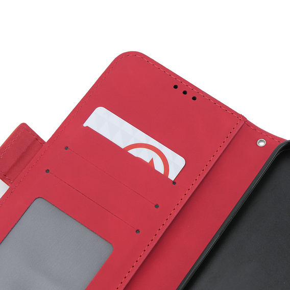 Klapkové puzdro pre Oppo A79 5G, Card Slot, červené