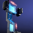 Blavec Selfie Stick Aluminium Fusion P07 s MagSafe, LED svetlami a diaľkovým ovládaním