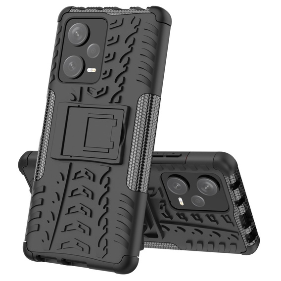 Obal na mobil pre Xiaomi Redmi Note 12 Pro+ 5G, Tire Armor, čierne