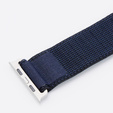 Nylonový remienok pre Apple Watch 1/2/3/4/5/6/7/8/SE/ULTRA 42/44/45/49 mm, námornícky modrý