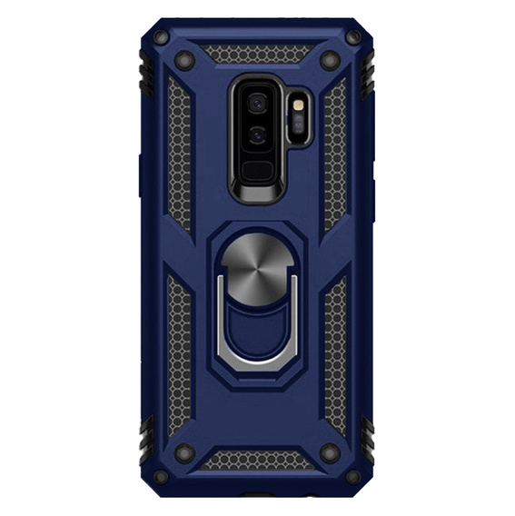 Pancierované obal na mobil pre Samsung Galaxy S9+ Plus, Nox Case Ring, modré