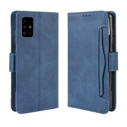 Klapkové puzdro pre Samsung Galaxy A51, Card Slot, modré