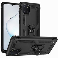 Pancierované obal na mobil pre Samsung Galaxy Note 10 Lite, Nox Case Ring, čierne