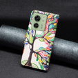 Klapkové puzdro pre Motorola Edge 40 5G, Wallet, tree of life, modré