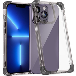 Puzdro pre iPhone 13 Pro Max, ERBORD CornerShield, čierne