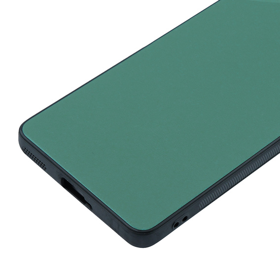 Kožené puzdro pre Oppo Reno 10 / 10 Pro, leather hybrid, zelený