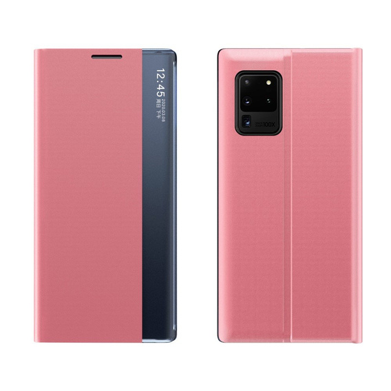 Flipové puzdro pre Samsung Galaxy A72 5G, Side View, ružové
