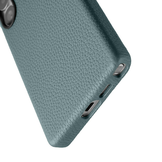 Puzdro MELKCO pre Samsung Galaxy S25 Ultra, kožené, modré