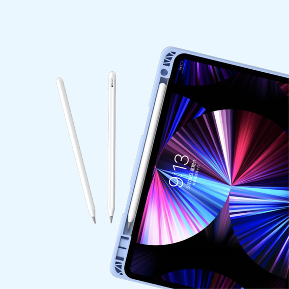Puzdro + klávesnica iPad Air 10.9 4 2020 / 5 2022, Touchpad, modré