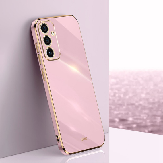 Puzdro pre Samsung Galaxy A35 5G, Glamour CamShield, fialové