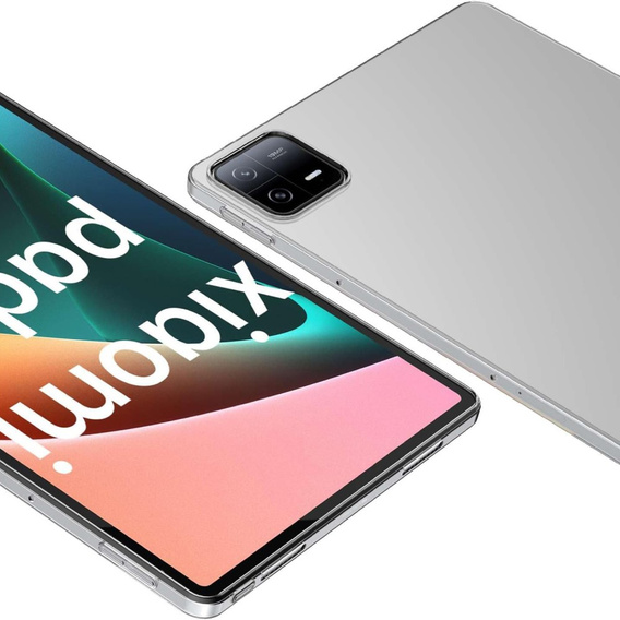 Puzdro pre Xiaomi Pad 6 / 6 Pro, silikónové, priehľadné