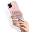 Obal na mobil pre Realme 8 / 8 Pro, Glittery, ružové