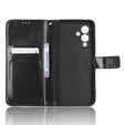 Klapkové puzdro pre Infinix Note 12 5G, Crazy Horse Wallet, čierne