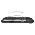 Spigen Ultra Hybrid MagSafe puzdro pre iPhone Air, Frost Black