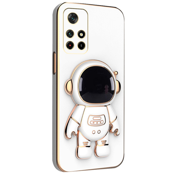 Obal na mobil pre Xiaomi POCO M4 Pro 4G, Astronaut, biele
