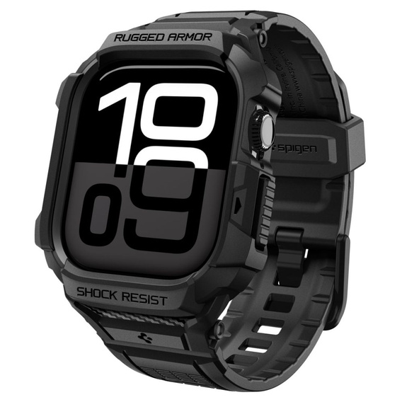 Spigen Rugged Armor Pro V2 remienok s puzdrom pre Apple Watch 10/11 42 mm
