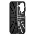 Puzdro Spigen pre Samsung Galaxy A16 4G/ 5G, Rugged Armor MagSafe, čierne + tvrdené sklo 9H