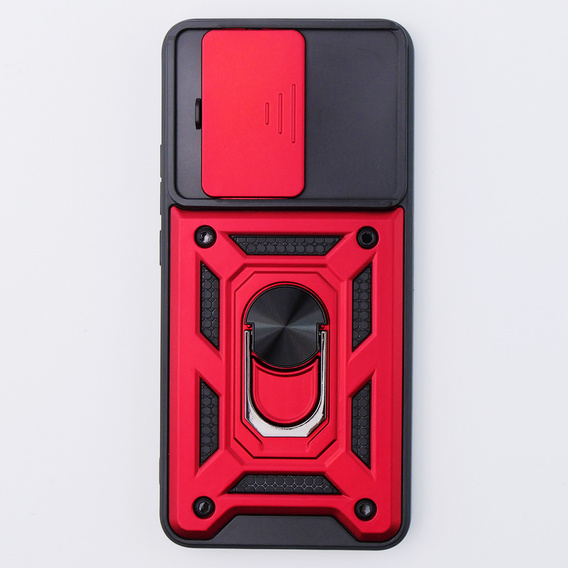 Obal na mobil pre Xiaomi 13T / 13T Pro, CamShield Slide, červené