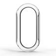 Puzdro 2v1 + tvrdené sklo pre Xiaomi Smart Band 10 / 9 / 8, čierne