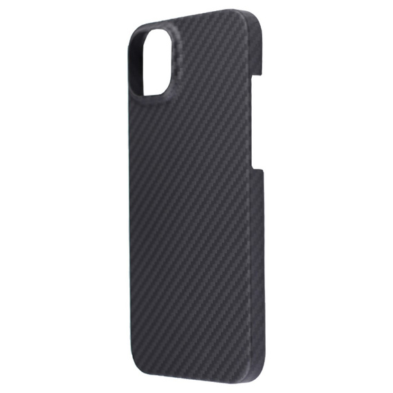 Puzdro pre iPhone 14, Aramid Fiber Cover, čierne