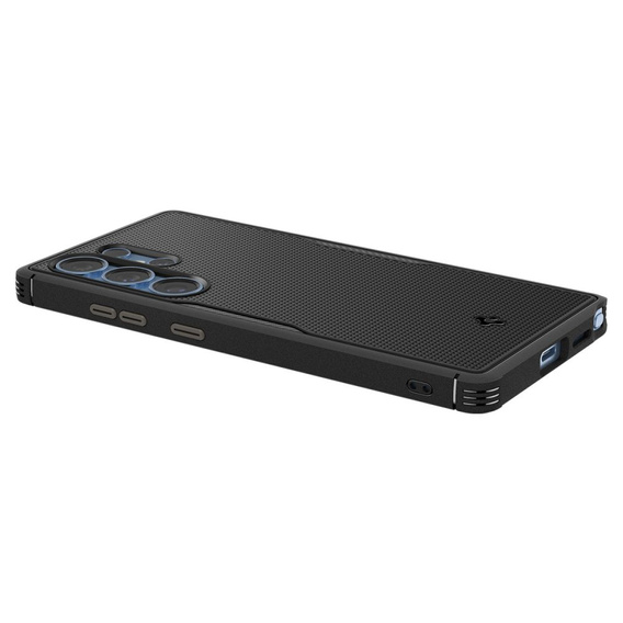 Puzdro Spigen pre Samsung Galaxy S25 Ultra, Core Armor MagSafe, čierne + tvrdené sklo 9H