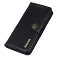 KHAZNEH RFID puzdro pre Motorola G85 5G, Litchi Texture, čierne