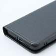 Klapkové puzdro pre Xiaomi 13T / 13T Pro, Crazy Horse Wallet, čierne