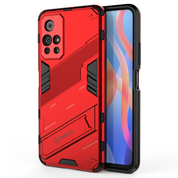 Puzdro pre Xiaomi Poco M4 Pro 5G / Note 11S 5G, Military kickstand, modré