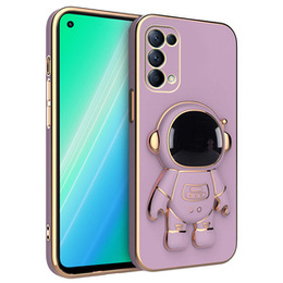 Obal na mobil pre Oppo Reno5 Z/ A94 5G, Astronaut, fialové