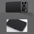 BENKS Kevlar Armor PRO Carbon Fiber 600D A069 puzdro MagSafe pre iPhone 17 Pro