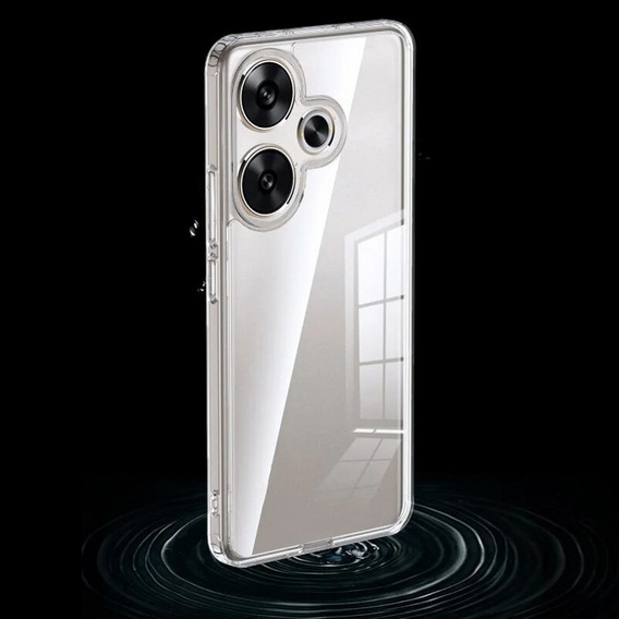 Obal na mobil pre Xiaomi Poco F6, Fusion Hybrid, priehľadné