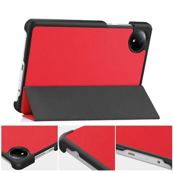 Puzdro pre Xiaomi Redmi Pad SE 8.7, Smartcase, červené