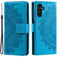 Klapkové puzdro pre Samsung Galaxy A05s 4G, Mandala, modrý