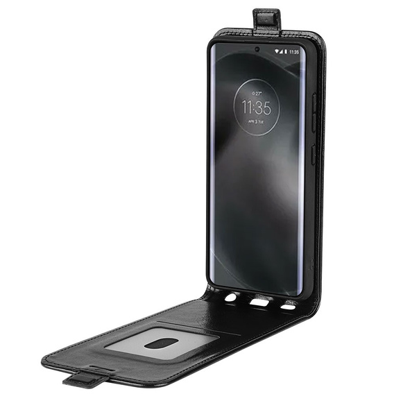 Klapkové puzdro pre Motorola Edge 30 Neo 5G, Flip, čierne