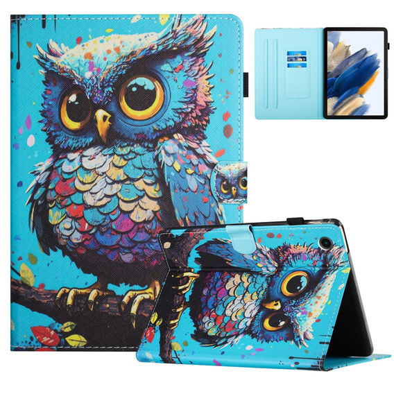 Obal na mobil pre Samsung Galaxy Tab A9+ X210 / X215 / X216B, owl