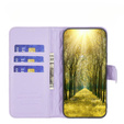 Klapkové puzdro pre Realme C55, Wallet, BINFEN COLOR, fialové