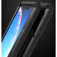 Love Mei Obal na mobil pre iPhone 11, armored with glass, čierne