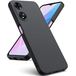 Obal na mobil pre Oppo A38 4G / Oppo A18 4G, Silicone Lite, čierne