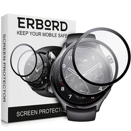2x hybridné sklo ERBORD pre Xiaomi Watch S1 Pro