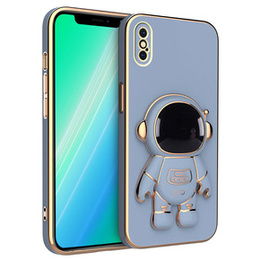 Obal na mobil pre iPhone X / XS, Astronaut, modré