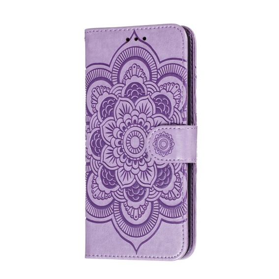 Klapkové puzdro pre Xiaomi Redmi Note 9s/ 9 Pro, Mandala Flower, fialové