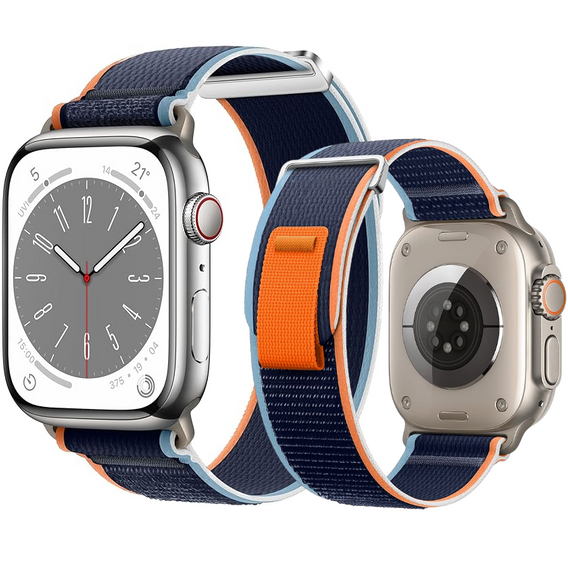 Nylonový remienok pre Apple Watch 1/2/3/4/5/6/7/8/9/10/SE/Ultra/Ultra 2 42/44/45/49MM