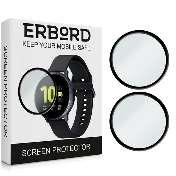 2x hybridné sklo ERBORD pre Samsung Galaxy Watch Active 2 40mm