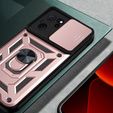 Obal na mobil pre Xiaomi 13T / 13T Pro, CamShield Slide, ružové rose gold