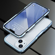 Puzdro LUPHIE pre iPhone 13, Armor Bumper, modré
