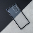 Obal na mobil pre Samsung Galaxy S20 FE, Dexnor Full Body Rugged, transparentné / čierne