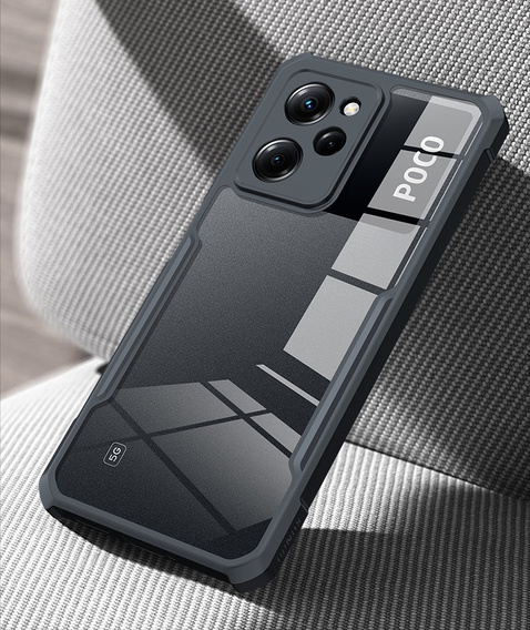 Obal na mobil pre Xiaomi Redmi Note 12 Pro 5G / POCO X5 Pro 5G, AntiDrop Hybrid, čierne