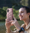 Obrnené puzdro Dexnor so stojanom a spúšťou fotoaparátu, pre MagSafe pre iPhone 17