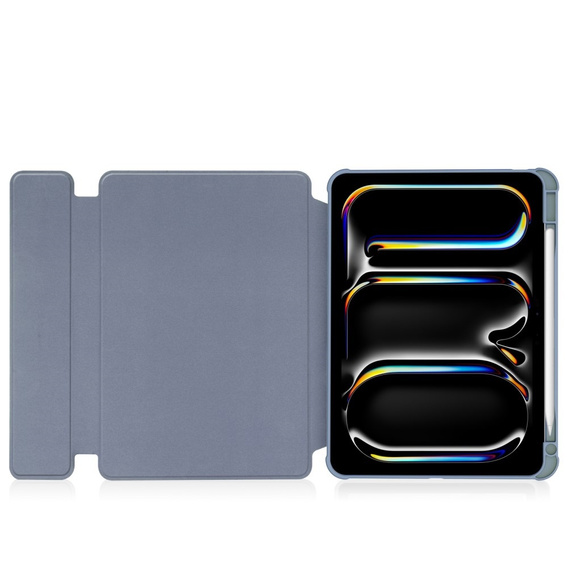 Puzdro s klávesnicou pre iPad Pro 11" 2024 (5 gen.), Rotary 360° Leather, fialové