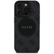 Puzdro Guess 4G Circle s klasickým logom, pre MagSafe pre iPhone 16 Pro